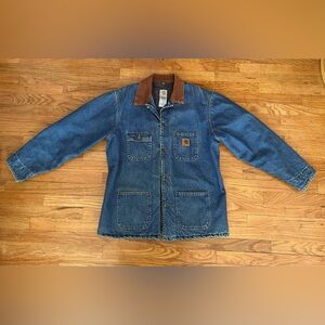 Carhartt Men’s Large Detroit Denim Jacket w/ Blanket lining
